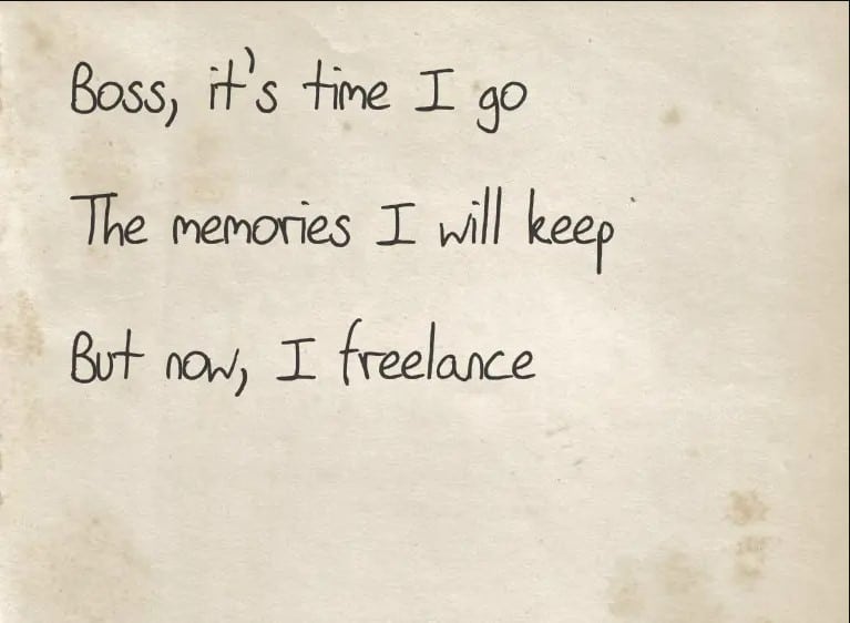 Start Freelancing and Go Out Like a Boss with These Resignation Letters
